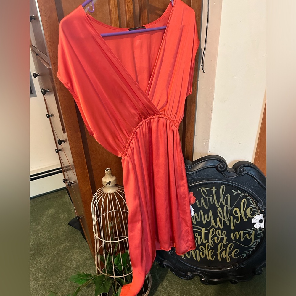 Soprano coral orange Dress